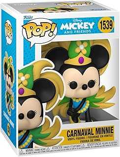 Pop Disney: Mickey Around The World - Carnaval Minnie Mouse - Collectable Vinyl Figure - Gift Idea - Official Merchandise - Toys for Kids & Adults - Cartoon/Animation Fans
