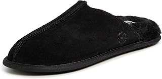 Men's Genuine Suede Indoor Outdoor Comfort Memory Foam Bradford Scuff House Slipper