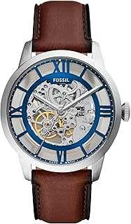 Men's Townsman Automatic Brown Leather Watch
