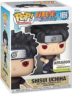 POP! Animation: Naruto - Shisui Uchiha with Kunai - Glow in The Dark - Collectable Vinyl Figure - Gift Idea - Official Merchandise - for Kids & Adults - Anime Fans