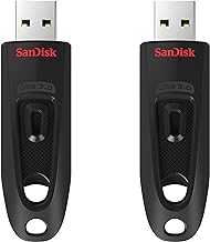 64GB 2-Pack Ultra USB 3.0 Flash Drive (2x64GB) - SDCZ48-064G-GAM462, Black