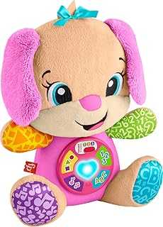 Baby Toy Laugh & Learn Smart Stages Sis Musical Plush with Lights & Learning Songs for Infants Ages 6+ Months