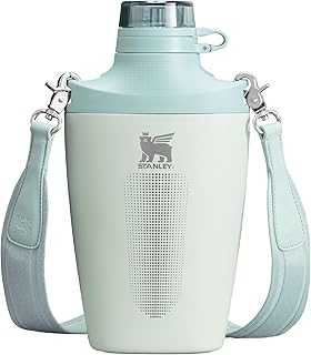 Cross Bottle 23 oz | Travel Water Bottle with Jacquard Strap | Leakproof Tritan Lid with Removable Straw | Insulated Stainless Steel | BPA-Free | Mist