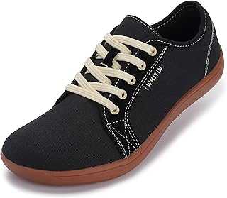 Men's Canvas Barefoot Shoes | Wide Toe-Box | Zero-Drop Sole