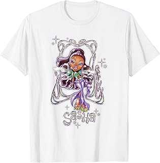 Pixiez Sasha Sassy Retro Portrait T-Shirt