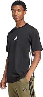 Men's Essentials Single Jersey 3-Stripes T-Shirt