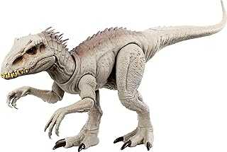 Jurassic World Indominus Rex Dinosaur Toy with Lights, Sounds & Motion, Camouflage 'n Battle I-Rex, 21 Inches Long with Digital Play