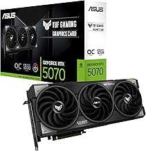 TUF Gaming GeForce RTX ™ 5070 12GB GDDR7 OC Edition Gaming Graphics Card (PCIe® 5.0, HDMI®/DP 2.1, 3.125-slot, Military-Grade Components, Protective PCB Coating, axial-tech Fans)