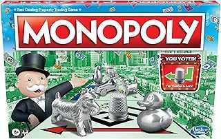 Game, Family Board Games for 2 to 6 Players & Kids Ages 8 and Up, Includes 8 Tokens (Token Vote Edition)