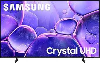 43-Inch Class Crystal UHD U8000F 4K Smart TV (2025 Model) Endless Free Content, Crystal Processor 4K, MetalStream Design, Knox Security, Alexa Built-in