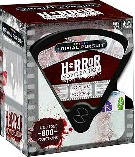 Trivial Pursuit: Horror Movie Edition | Questions from Classic Horror Films | Board Game for Fans of Horror Movies