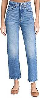 Women's Premium Ribcage Straight Ankle Jeans