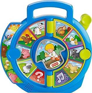 Little People Toddler Learning Toy World of Animals See ‘N Say with Music and Sounds for Ages 18+ Months