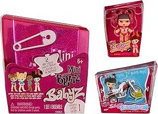 Bratz Mini Babyz Collectible Figures, 2 Mini Babyz in Each Pack, Blind Packaging Doubles as Display, Y2K Nostalgia, Collectors Ages 6 7 8 9 10+