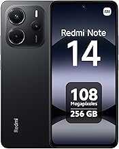 Xiaomi Redmi Note 14 4G LTE (for Tmobile Mint Tello Global) (256GB + 8GB) 6.67" 120Hz 108MP AI Camera Global Version Dual Sim (Midnight Black)