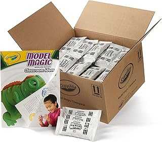 Model Magic - White (75ct), 1oz Modeling Clay Alternative, Air Dry Clay for Kids, Bulk Classroom Arts & Crafts Supplies