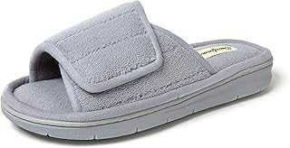 Women's Adjustable Indoor/Outdoor Machine Washable Memory Foam Slide