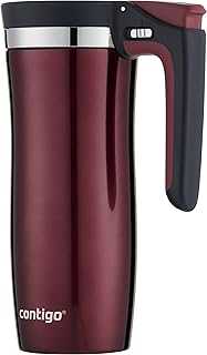 Handled AUTOSEAL® Stainless Steel Travel Mug with Easy-Clean Lid, 16oz.