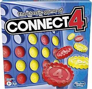Connect 4 Classic Grid,4 in a Row Game,Strategy Board Games for Kids,2 Player .for Family and Kids,Ages 6 and Up