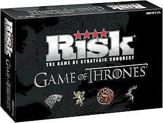 Risk Game of Thrones Strategy Board Game | The for Game of Thrones Fans | Official Game of Thrones Merchandise | Based on The TV Show on HBO Game of Thrones | Themed Risk Game