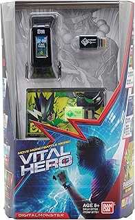 Digimon - Vital Hero Interactive Fitness Tracker/ Digital Watch/ Virtual Pet (Black)