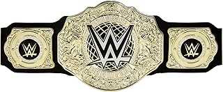 WWE Championship Title, World Heavyweight Championship Role-Play & Costume Piece, Leather-Like Belt 3+ Feet with One-Time Adjustment