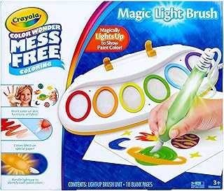 Color Wonder Magic Light Brush, Mess Free Painting Station for Kids, Gift for Kids, Toddler Toys & Activities, Ages 3, 4, 5