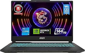 Cyborg 15 Gaming Laptop: Intel Core i5-12450H GeForce RTX 2050, 15.6" FHD, 144Hz, 16GB DDR5, 512GB NVMe SSD, Type-C USB 3.2 Gen 1, Cooler Boost 5, Win 11 Home: Black A12UCX-276US