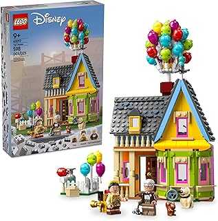 Disney and Pixar ‘Up’ House, Classic Disney Celebration Building Toy Set for Kids and Movie Fans Ages 9 and Up, A Fun Gift for Disney Fans and Anyone Who Loves Creative Play, 43217